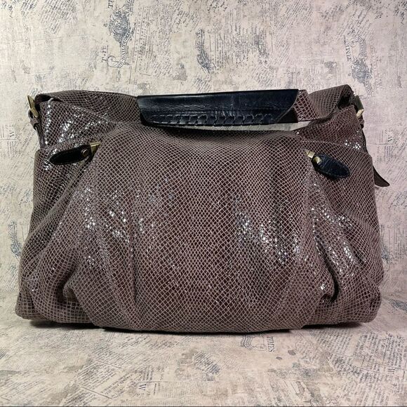 orYany Snake Embossed Leather - Picture 1 of 11